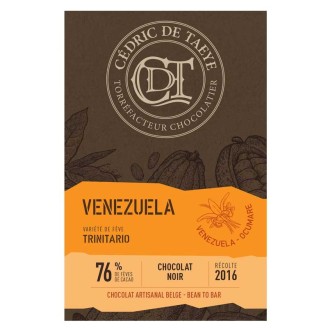 Kopie van Kopie van Cédric de Taeye chocolat lait Equateur 55%