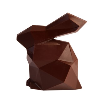 ✨ Lapin à Facettes – Chocolat de Pâques Bean-to-Bar | Carré Noir