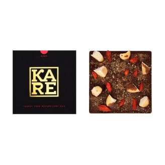 Kare Korp – chocolat noir 78% Madagascar – métabolisme