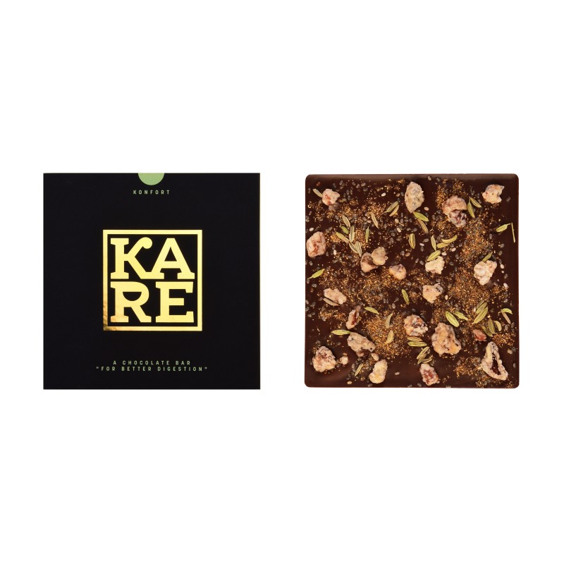 Kare Konfort – chocolat noir 78% Madagascar – digestif